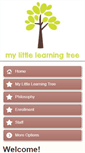 Mobile Screenshot of mylittlelearningtree.com